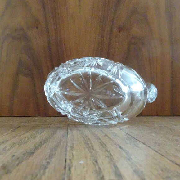 Vintage Crystal Swan Dish Czechoslovakia - Picture 5 of 6
